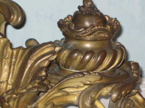 FRENCH BRONZE ENCRIER BY FERVILLESUAN - ADDITIONAL PHOTO 4