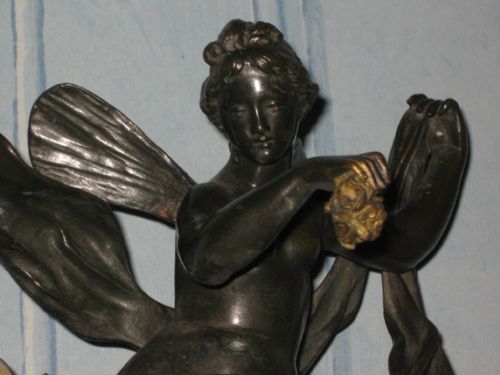 FRENCH BRONZE ENCRIER BY FERVILLESUAN - ADDITIONAL PHOTO 9