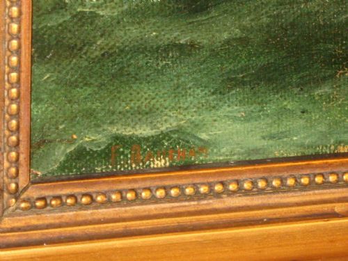 CRUISER LINER OIL PAINTING - ADDITIONAL PHOTO 5