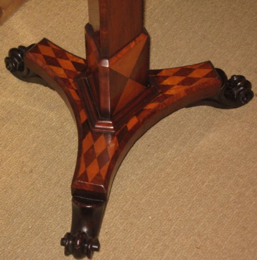 QUALITY REGENCY INLAID CHESS TABLE - ADDITIONAL PHOTO 3