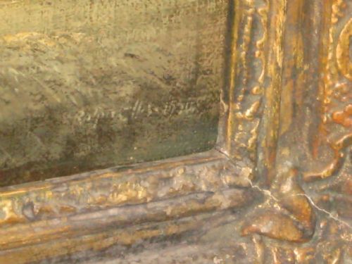 OIL OF A WEST SUSSEX CHURCH - ADDITIONAL PHOTO 5