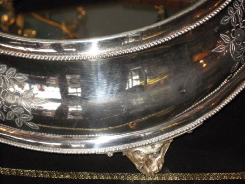 fig 2. Large Victorian Silver Plate Wedding Cake Stand