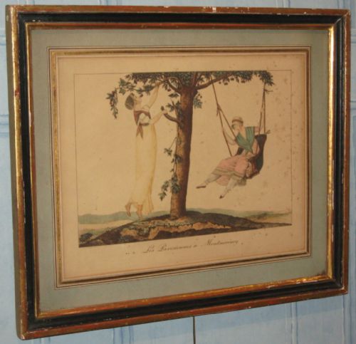 PAIR OF FRENCH EMPIRE PERIOD PRINTS - ADDITIONAL PHOTO 2