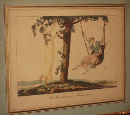 PAIR OF FRENCH EMPIRE PERIOD PRINTS - ADDITIONAL PHOTO 4
