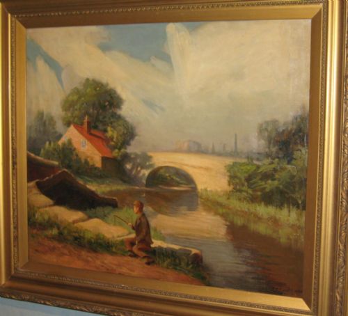 OIL OF NOTTINGHAM BY ERNEST OWEN COOKE - ADDITIONAL PHOTO 1