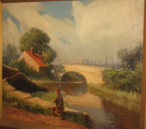 OIL OF NOTTINGHAM BY ERNEST OWEN COOKE - ADDITIONAL PHOTO 2