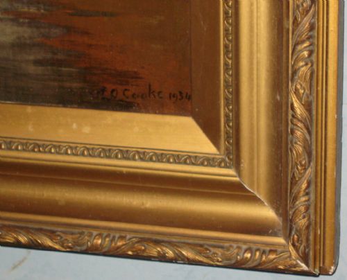 OIL OF NOTTINGHAM BY ERNEST OWEN COOKE - ADDITIONAL PHOTO 5