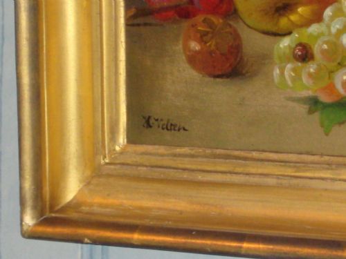 DUTCH STILL LIFE OIL BY HVELTEN - ADDITIONAL PHOTO 3