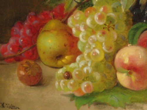 DUTCH STILL LIFE OIL BY HVELTEN - ADDITIONAL PHOTO 4