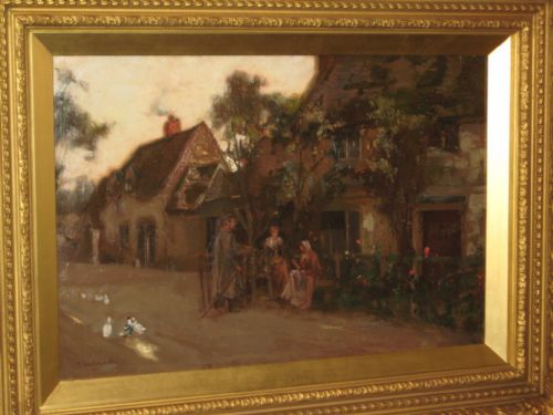 'DAYS END' OIL BY JOHN LOCHHEAD RBA - ADDITIONAL PHOTO 3