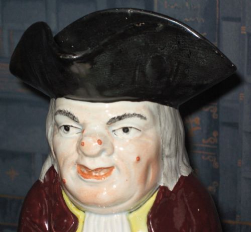 EARLY PEARLWARE TOBY JUG - ADDITIONAL PHOTO 7