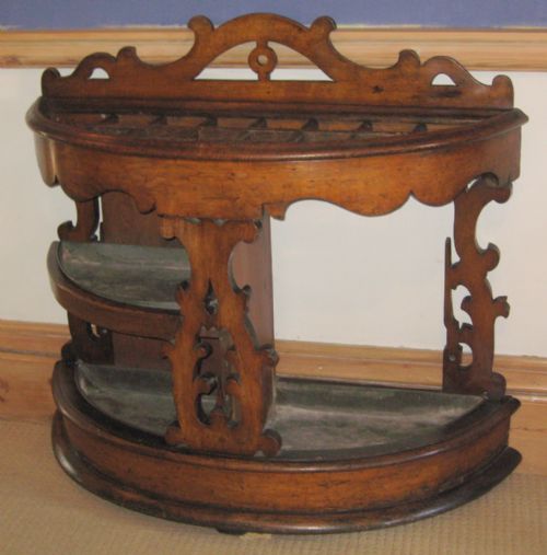victorian oak hall stick stand - CATEGORY: ANTIQUE MISCELLANEOUS - DATED 1880
