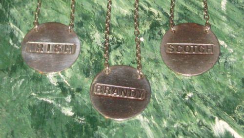 SET OF SAMPSON MORDAN SILVER DECANTER LABELS - ADDITIONAL PHOTO 2