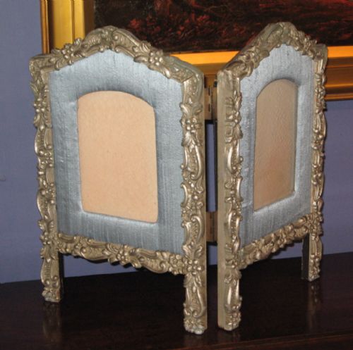 UNUSUAL VICTORIAN DOUBLE PHOTO FRAME - ADDITIONAL PHOTO 2