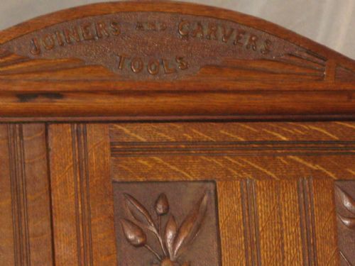 SUPERB PAIR OF CABINETMAKERS TOOL CABINETS - ADDITIONAL PHOTO 5