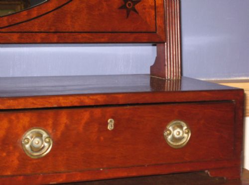 LARGE GEORGIAN DRESSING TABLE MIRROR - ADDITIONAL PHOTO 5