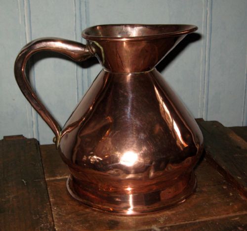 VICTORIAN 1 QUART COPPER MEASURE - ADDITIONAL PHOTO 3