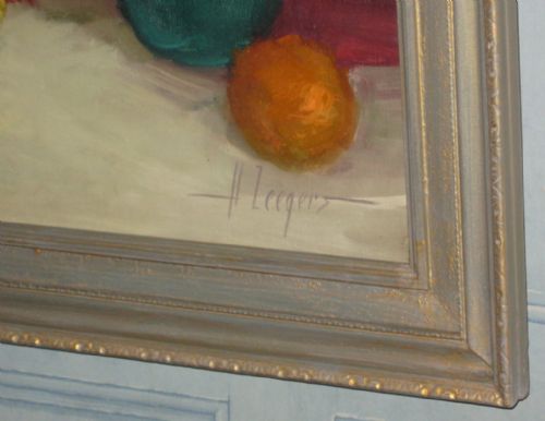 GOOD IMPRESSIONIST OIL STILL LIFE - ADDITIONAL PHOTO 5