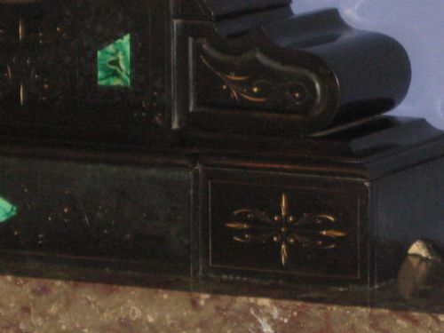HUGE FINE QUALITY VICTORIAN MANTEL CLOCK - ADDITIONAL PHOTO 6