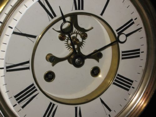 HUGE FINE QUALITY VICTORIAN MANTEL CLOCK - ADDITIONAL PHOTO 8
