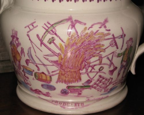 DATED FARMER'S ARMS LUSTRE JUG - ADDITIONAL PHOTO 2