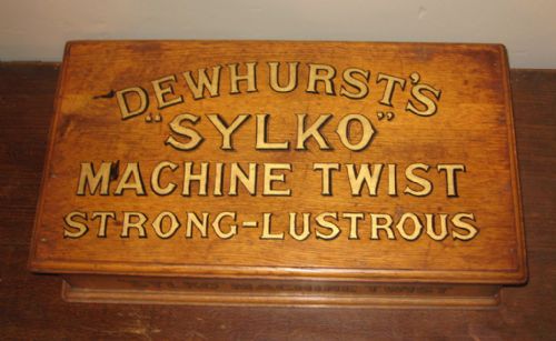 DEWHURST'S 'SYLKO' OAK COTTON BOX - ADDITIONAL PHOTO 7