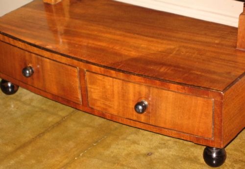 SMALL REGENCY DRESSING TABLE MIRROR - ADDITIONAL PHOTO 4