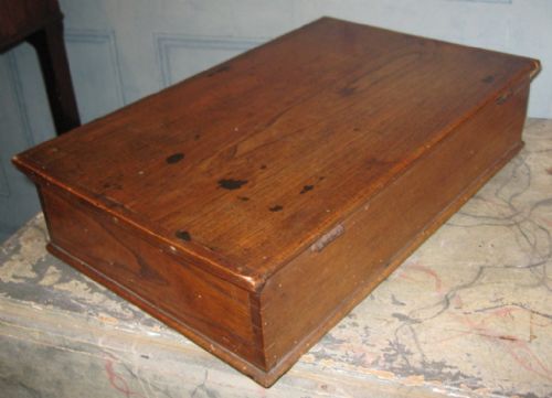 SMALL GEORGIAN ELM BOX - ADDITIONAL PHOTO 3