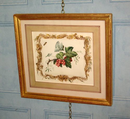 victorian still life study in watercolour - CATEGORY: ANTIQUE ART - DATED 1860
