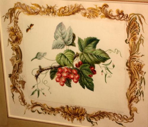 VICTORIAN STILL LIFE STUDY IN WATERCOLOUR - ADDITIONAL PHOTO 2