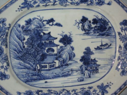 CHINESE PORCELAIN MEAT DISH - ADDITIONAL PHOTO 2