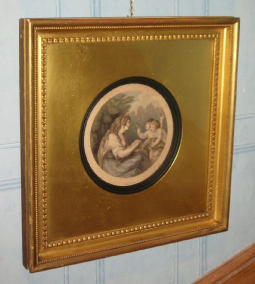 PAIR OF GEORGIAN PRINTS CERES AND POMONA - ADDITIONAL PHOTO 1