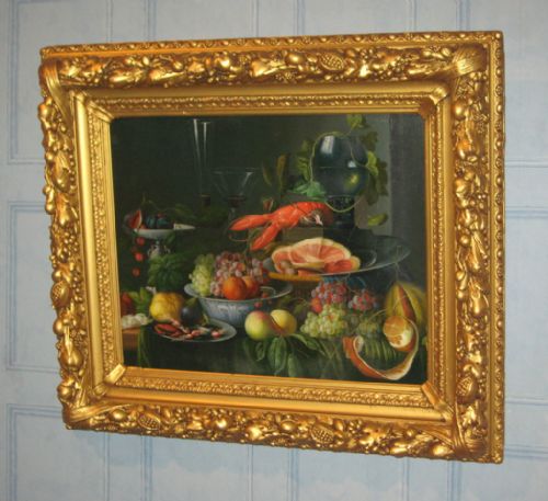 DUTCH STILL LIFE OIL PAINTING - ADDITIONAL PHOTO 1