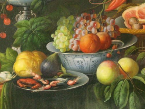 DUTCH STILL LIFE OIL PAINTING - ADDITIONAL PHOTO 7