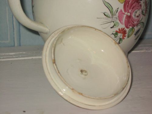 EIGHTEENTH CENTURY PEARLWARE TEAPOT - ADDITIONAL PHOTO 5