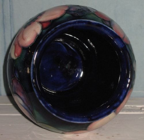 MOORCROFT ANEMONE PATTERN VASE - ADDITIONAL PHOTO 5