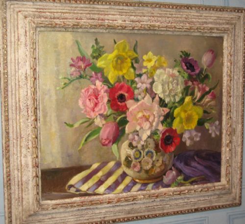 STILL LIFE OIL BY FLORENCE FIELDHOUSE - ADDITIONAL PHOTO 1