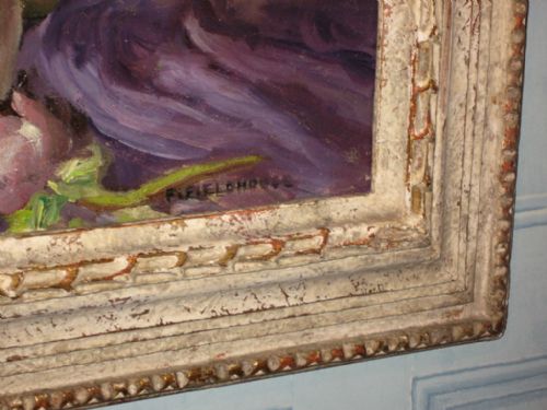 STILL LIFE OIL BY FLORENCE FIELDHOUSE - ADDITIONAL PHOTO 5