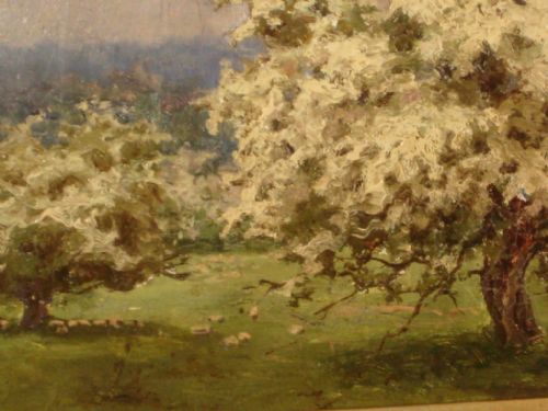 'MAY BLOSSOM' OIL BY BENJAMIN EASTLAKE LEADER - ADDITIONAL PHOTO 3
