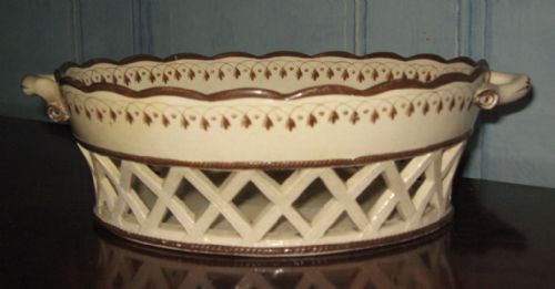 CREAMWARE CHESTNUT BASKET - ADDITIONAL PHOTO 4