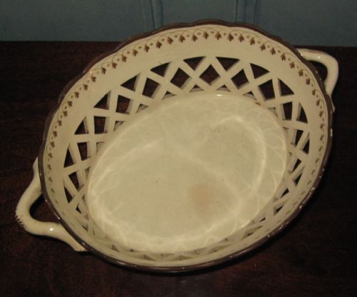 CREAMWARE CHESTNUT BASKET - ADDITIONAL PHOTO 5