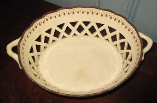 CREAMWARE CHESTNUT BASKET - ADDITIONAL PHOTO 6