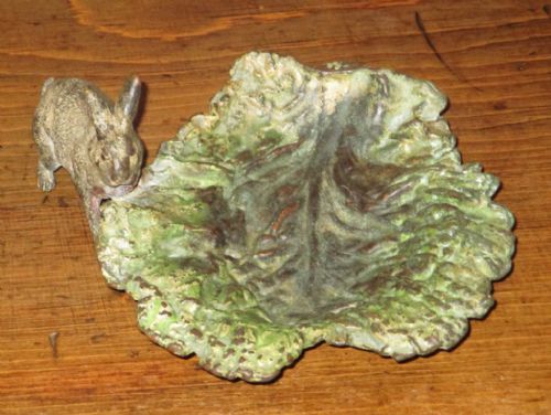 BERGMAN COLD PAINTED BRONZE RABBIT - ADDITIONAL PHOTO 3