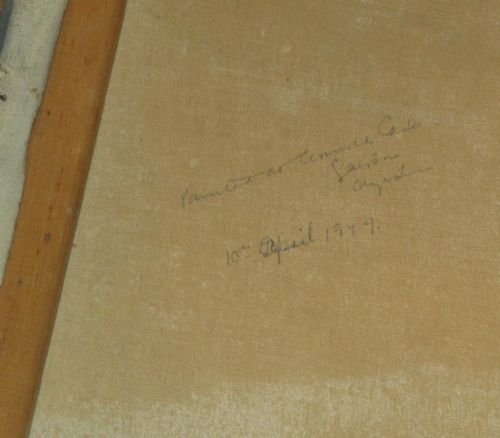 ART DECO PERIOD OIL STILL LIFE - ADDITIONAL PHOTO 8