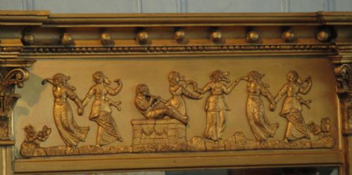 LARGE GILT PIER MIRROR - ADDITIONAL PHOTO 3