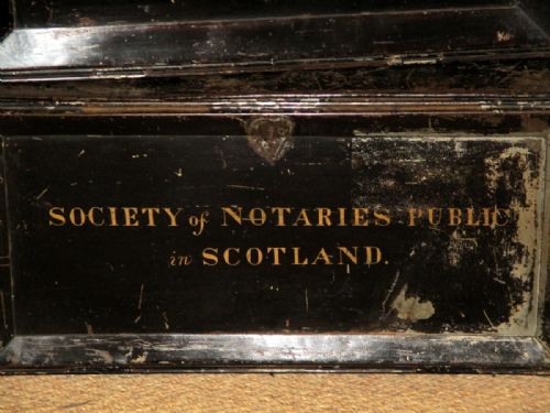 THREE VICTORIAN METAL SOLICTOR'S DEED BOXES - ADDITIONAL PHOTO 3