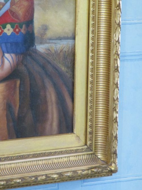 FINE OIL PORTRAIT 'THE RUSSIAN GIRL' - ADDITIONAL PHOTO 6