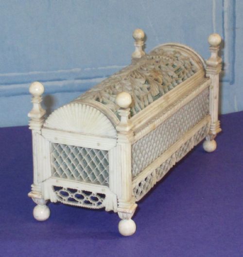 RARE NAPOLEONIC PRISONER OF WAR BONE DOMINOES - ADDITIONAL PHOTO 2