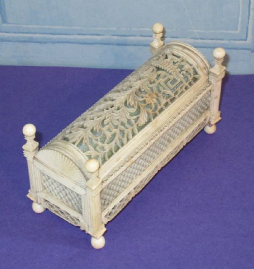 RARE NAPOLEONIC PRISONER OF WAR BONE DOMINOES - ADDITIONAL PHOTO 3