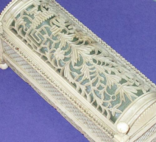 RARE NAPOLEONIC PRISONER OF WAR BONE DOMINOES - ADDITIONAL PHOTO 5